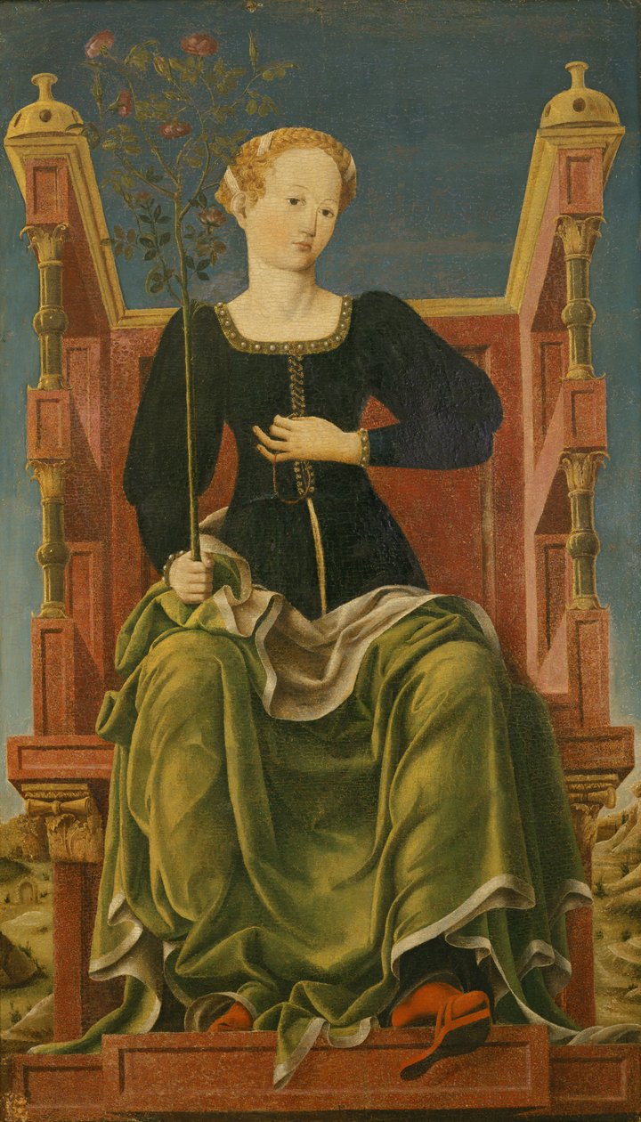 Urania door Andrea da (workshop of) Belfiore