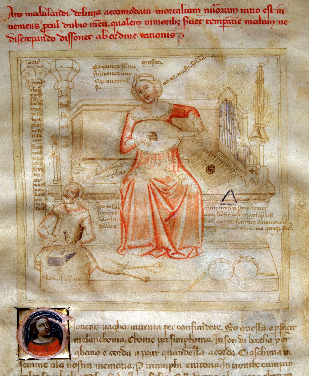 Allegorie van de Muziek in 