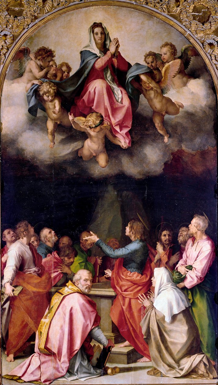 Hemelvaart Passerini door Andrea del Sarto