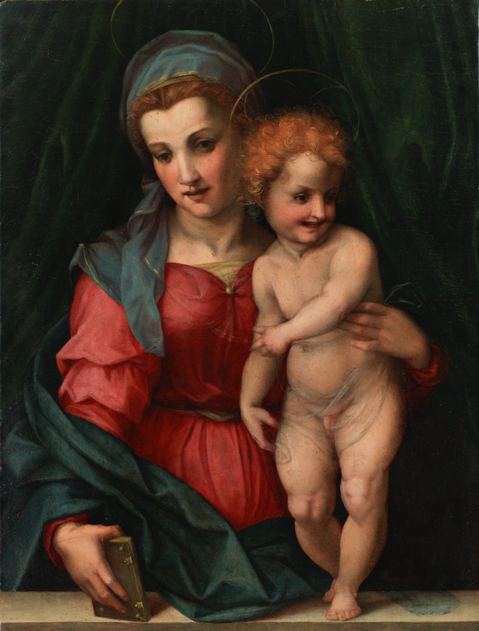Madonna met kind door Andrea del Sarto