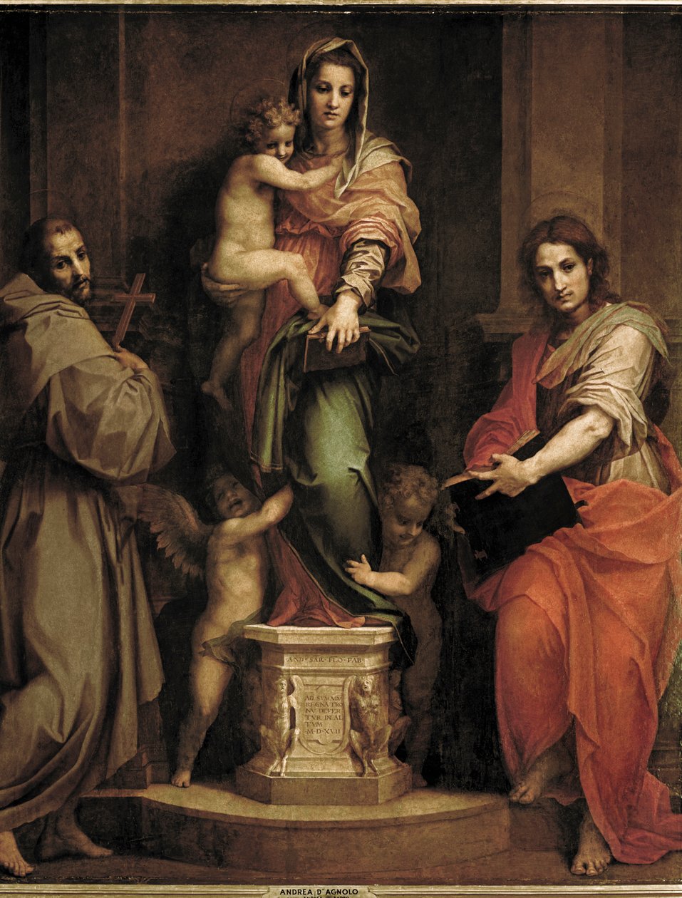 Madonna van de Harpijen door Andrea del Sarto