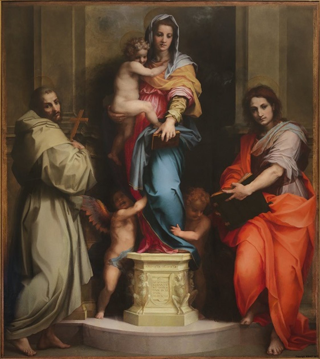 Madonna van de Harpijen door Andrea del Sarto