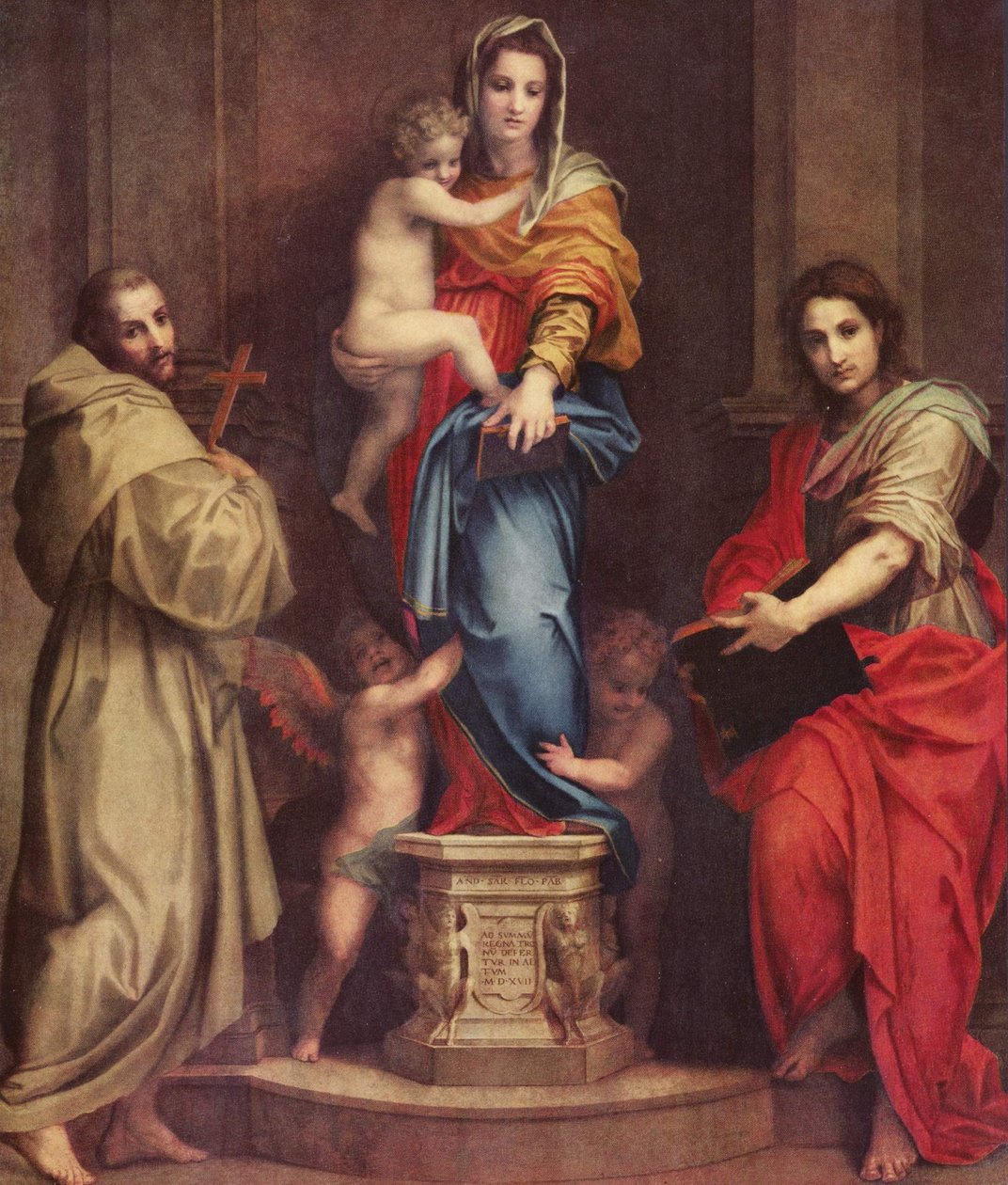 Madonna van de Harpijen door Andrea del Sarto