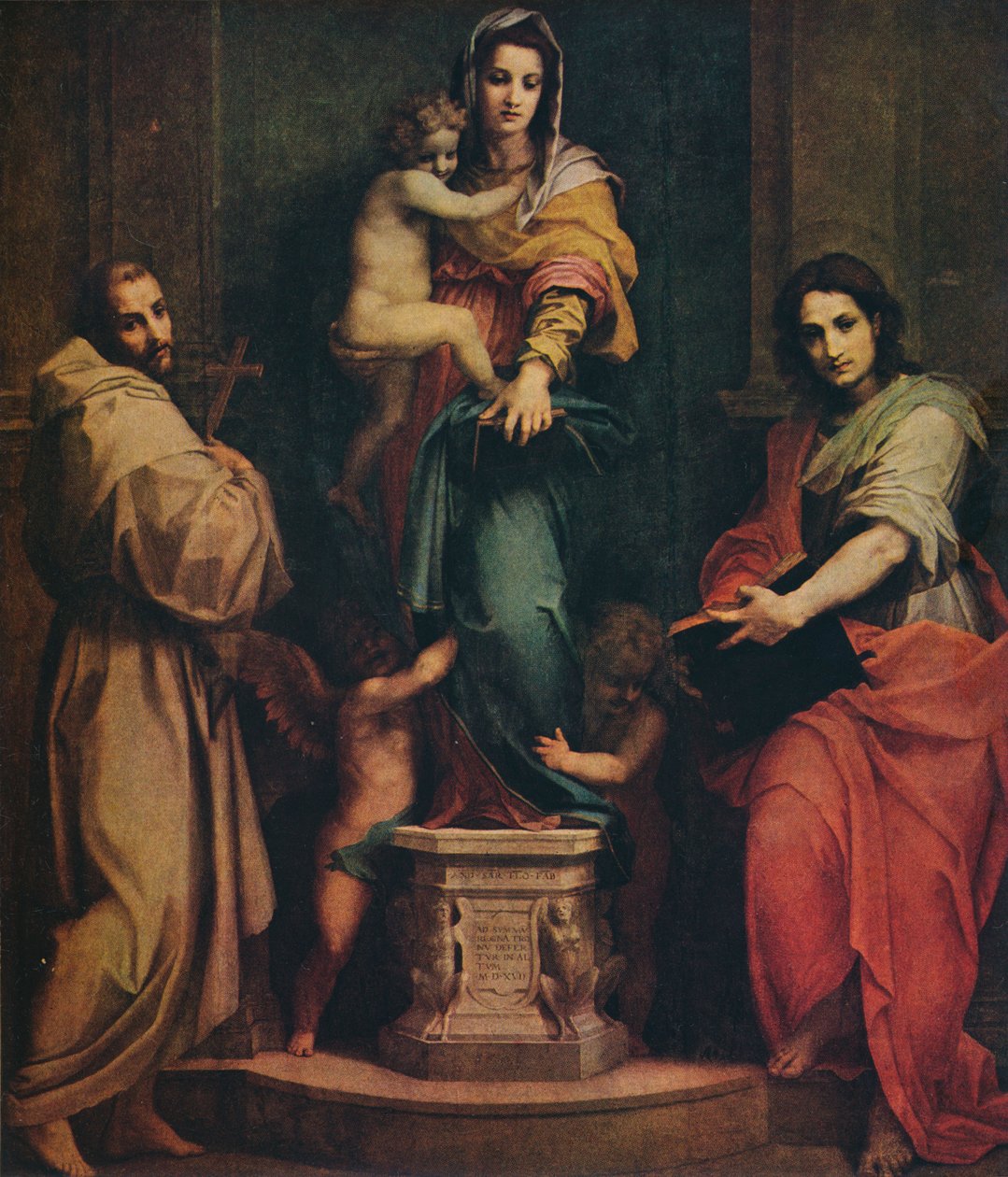 Madonna van de Harpijen door Andrea del Sarto