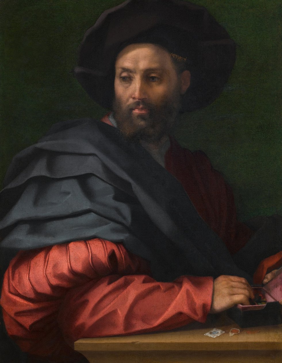Portret van een man, mogelijk Ottaviano de