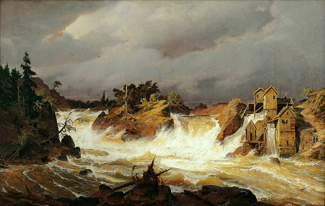 Duits: De aanvallen van Trollhättan door Andreas Achenbach