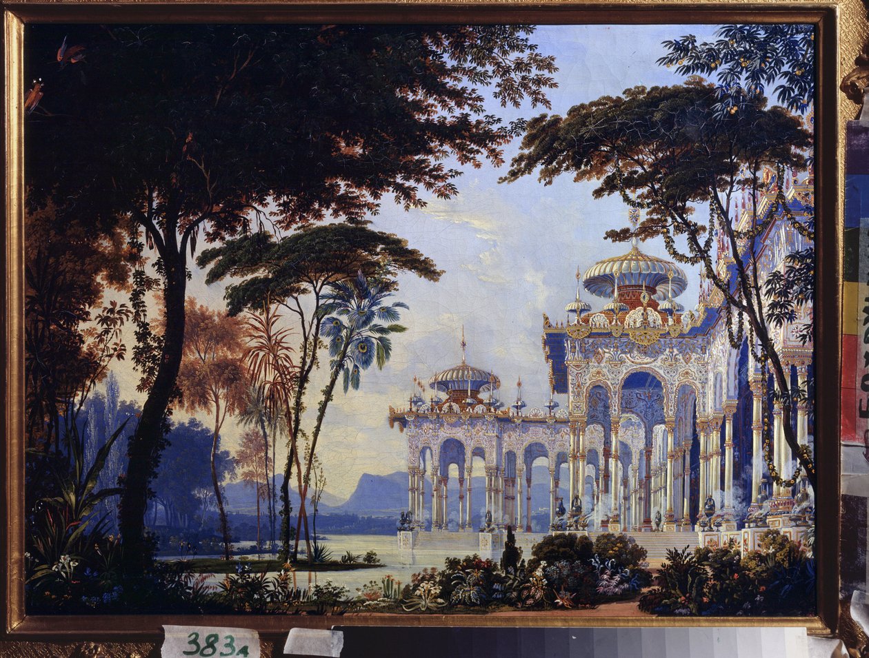 Paleis - Decorontwerp voor de opera 