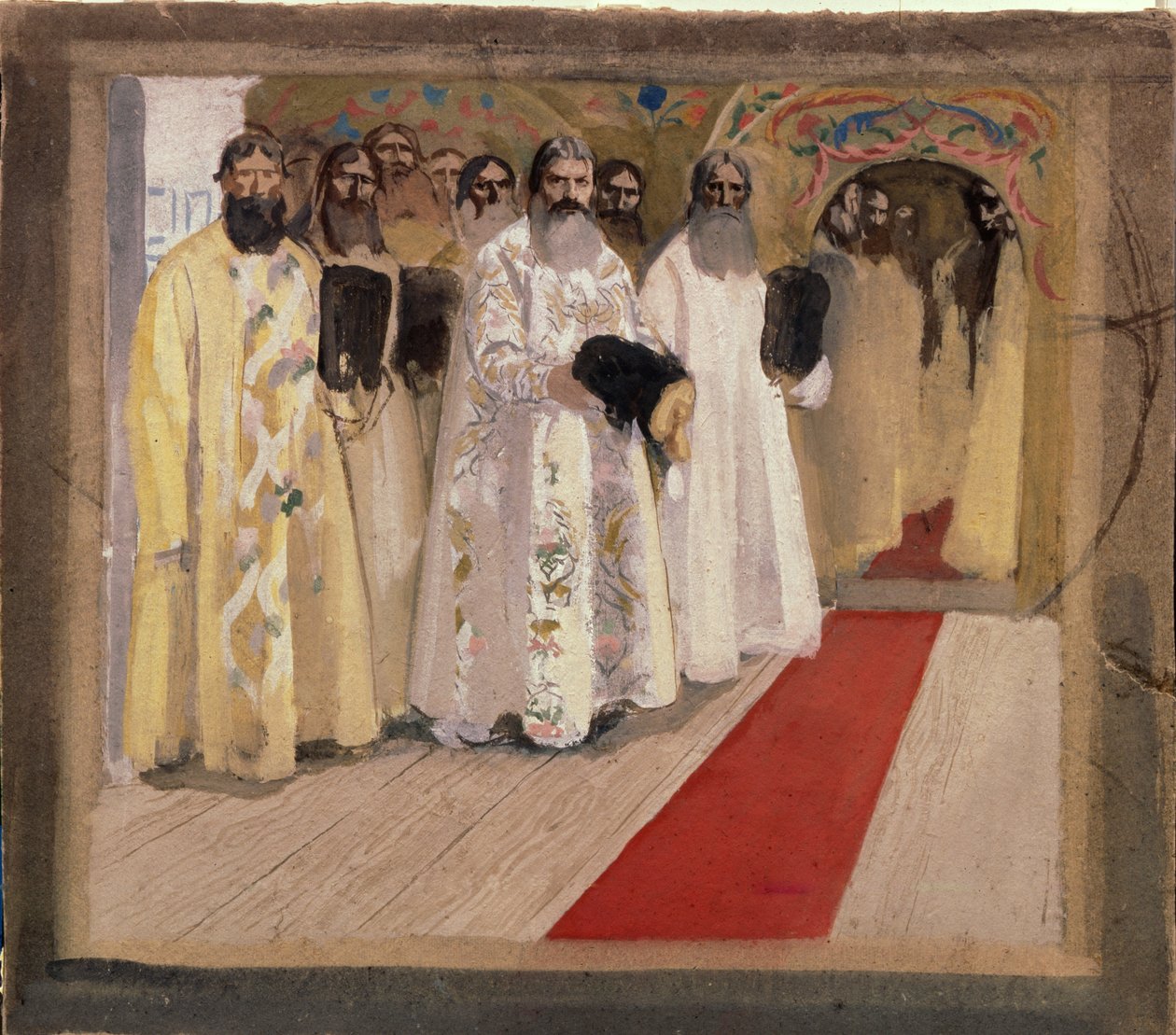 Het wachten op de tsaar door Andrei Petrovich Ryabushkin