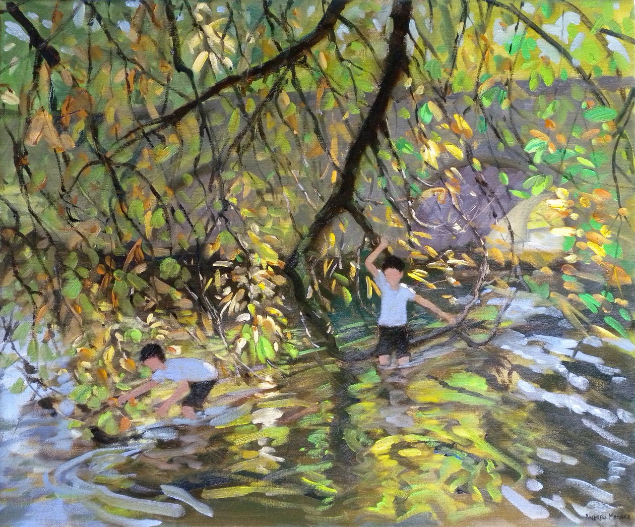 Rivier Wye, 2008 door Andrew Macara
