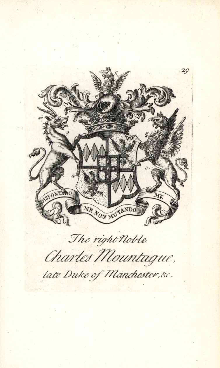 Wapen en wapenrusting van de zeer edele Charles Edward Montagu door Andrew Johnston