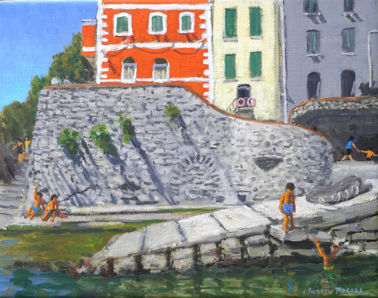 Portofino, Italië door Andrew Macara