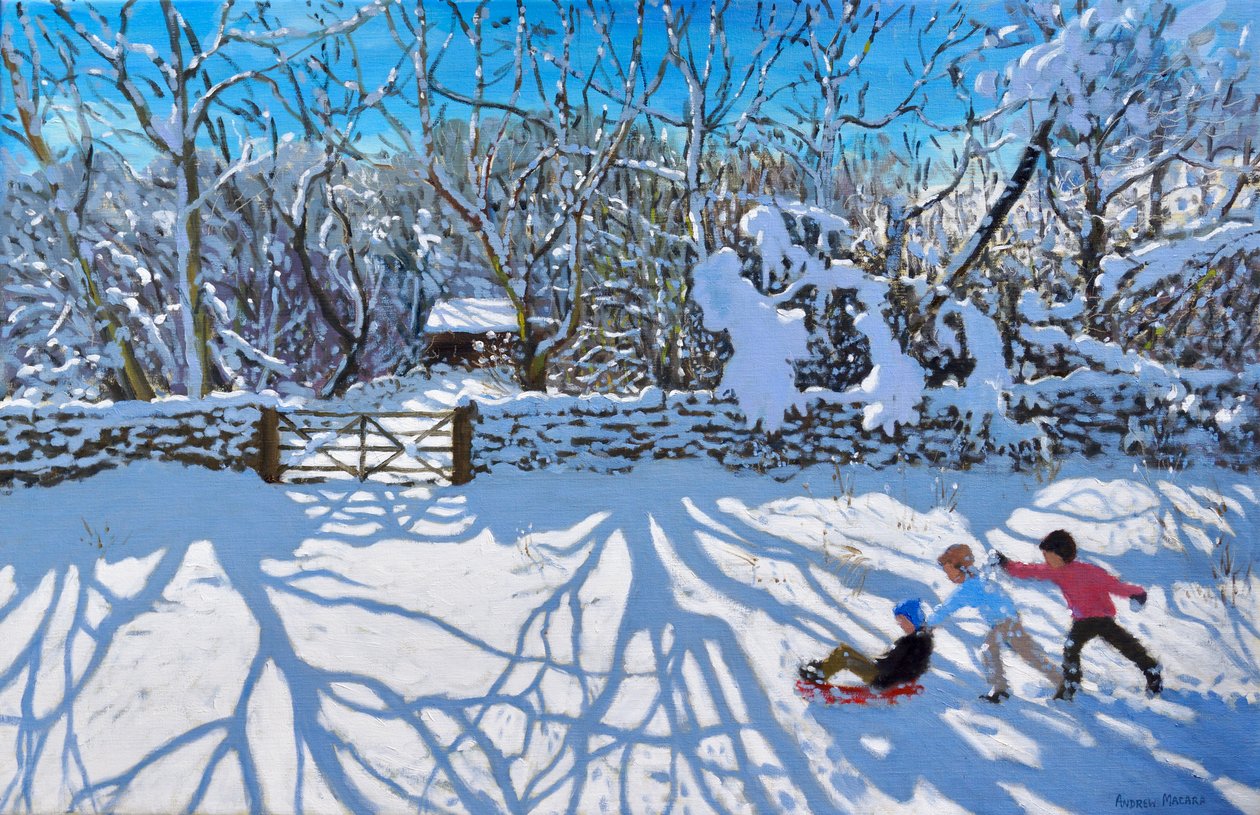 Sleeën, Gambols Lane, Dovehead, High Peak, Derbyshire door Andrew Macara