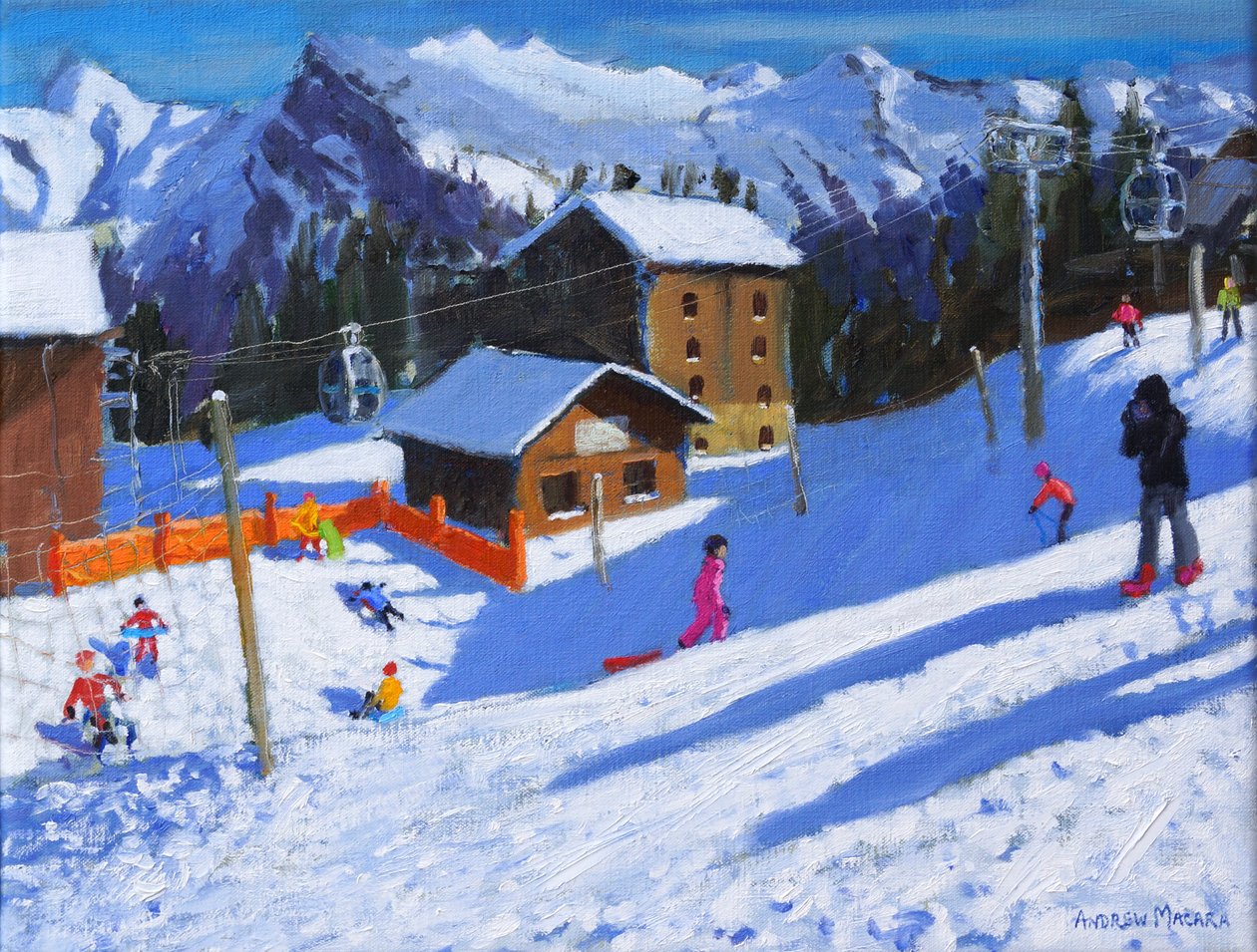 De IJs Rink, Samoens, Frankrijk, 2022 door Andrew Macara