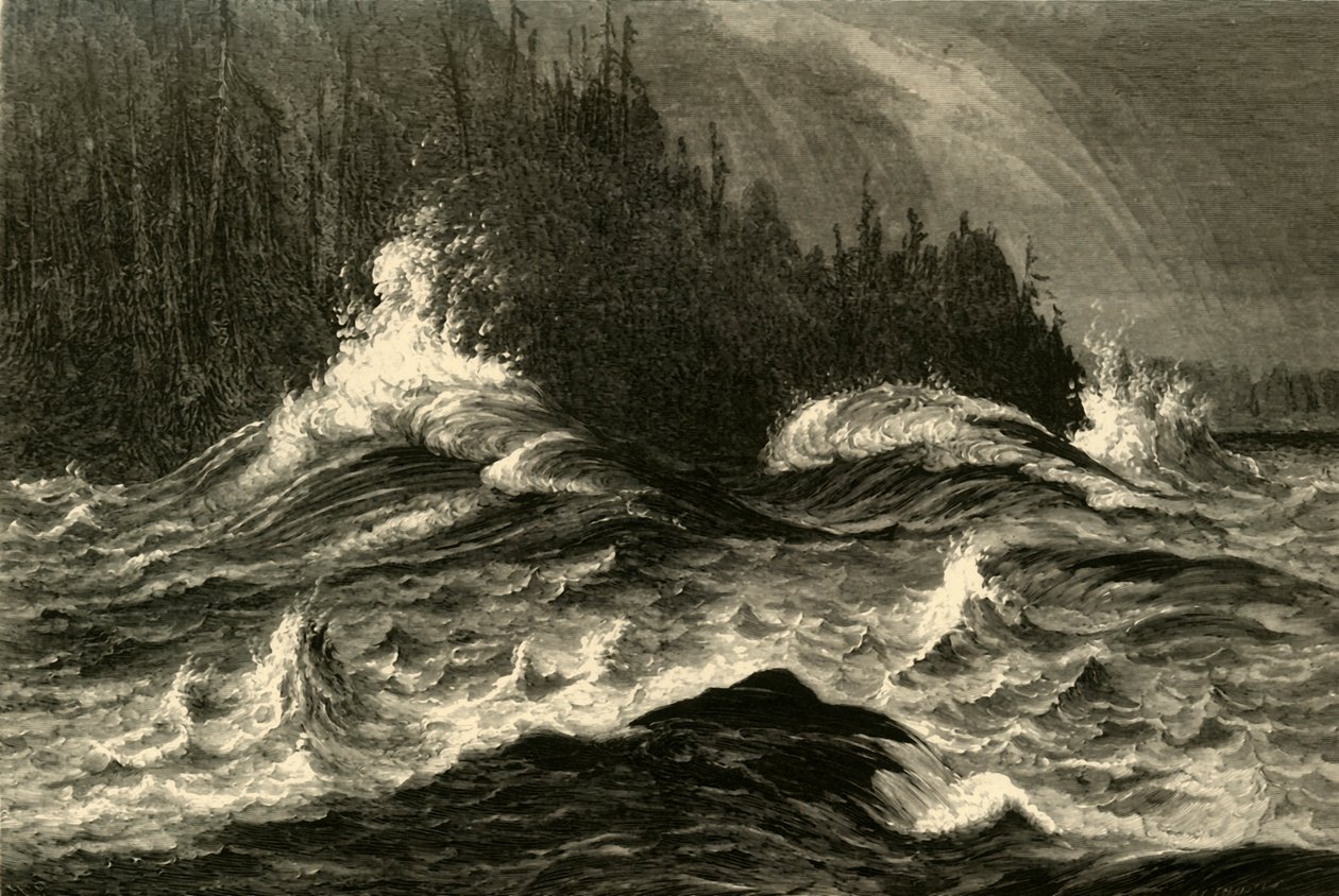De draaikolk, 1872 door Andrew Varick Stout Anthony