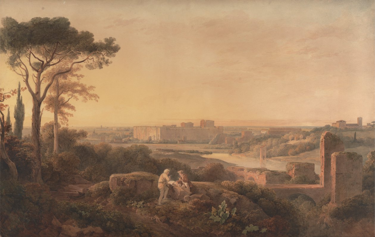 De Baden van Caracalla door Andrew Wilson
