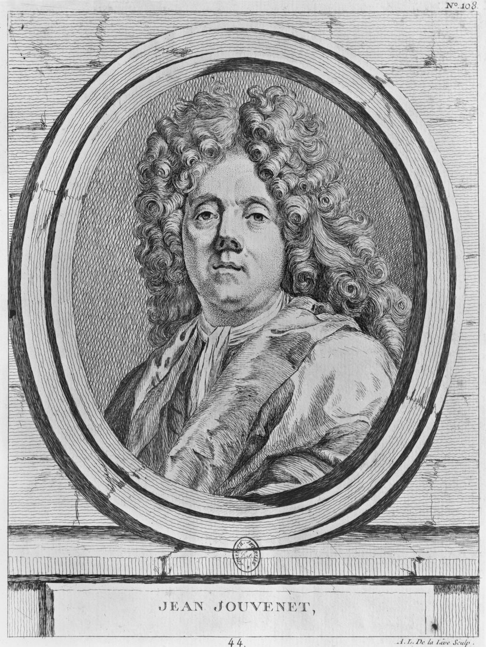 Portret van Jean Jouvenet door Ange Laurent de Lalive de Jully