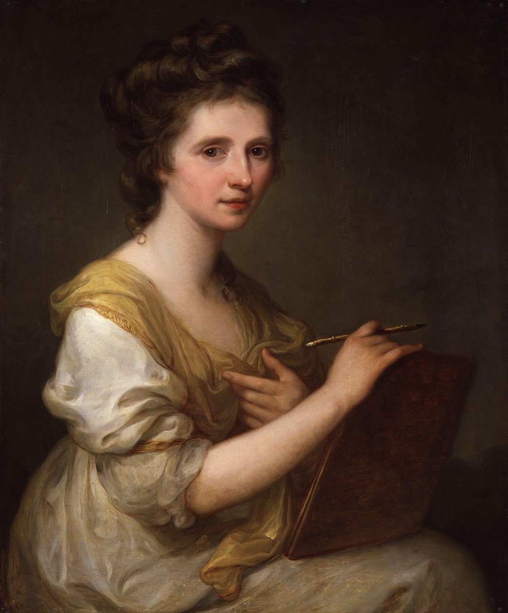 Angelica Kauffman door Angelica Kauffmann