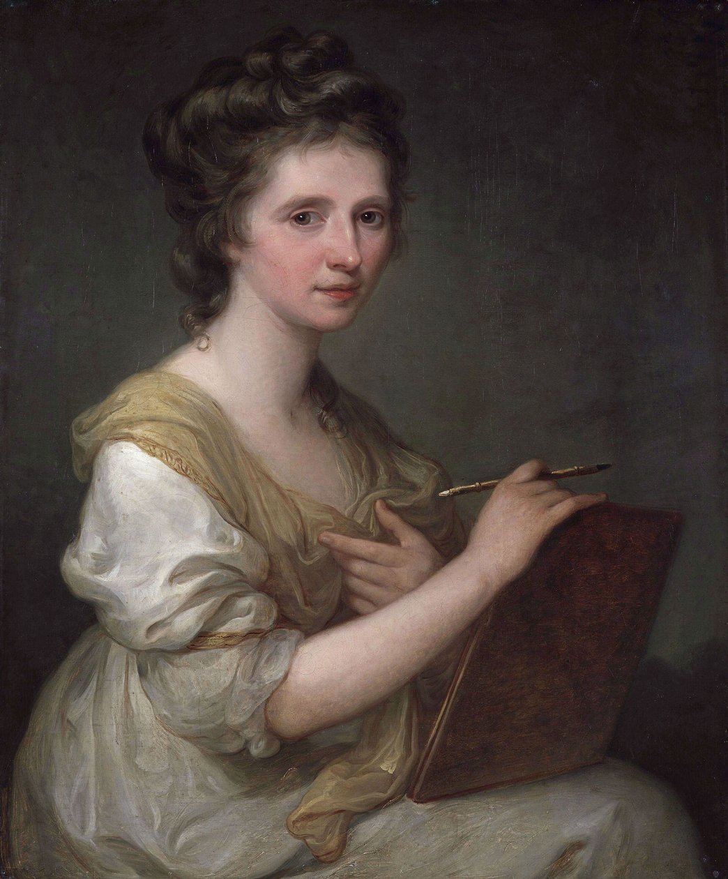 Angelica Kauffman door Angelica Kauffmann