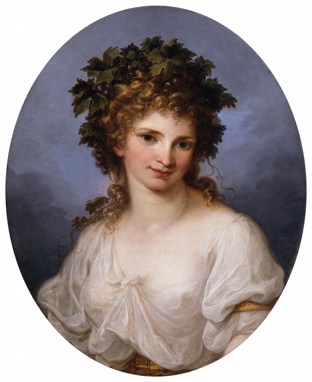 Bacchante door Angelica Kauffmann