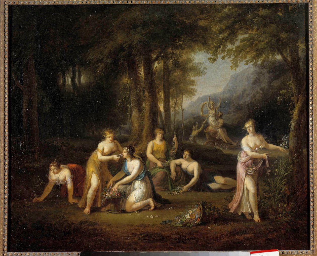 Pluto ontvoert Proserpina door Angelica Kauffmann