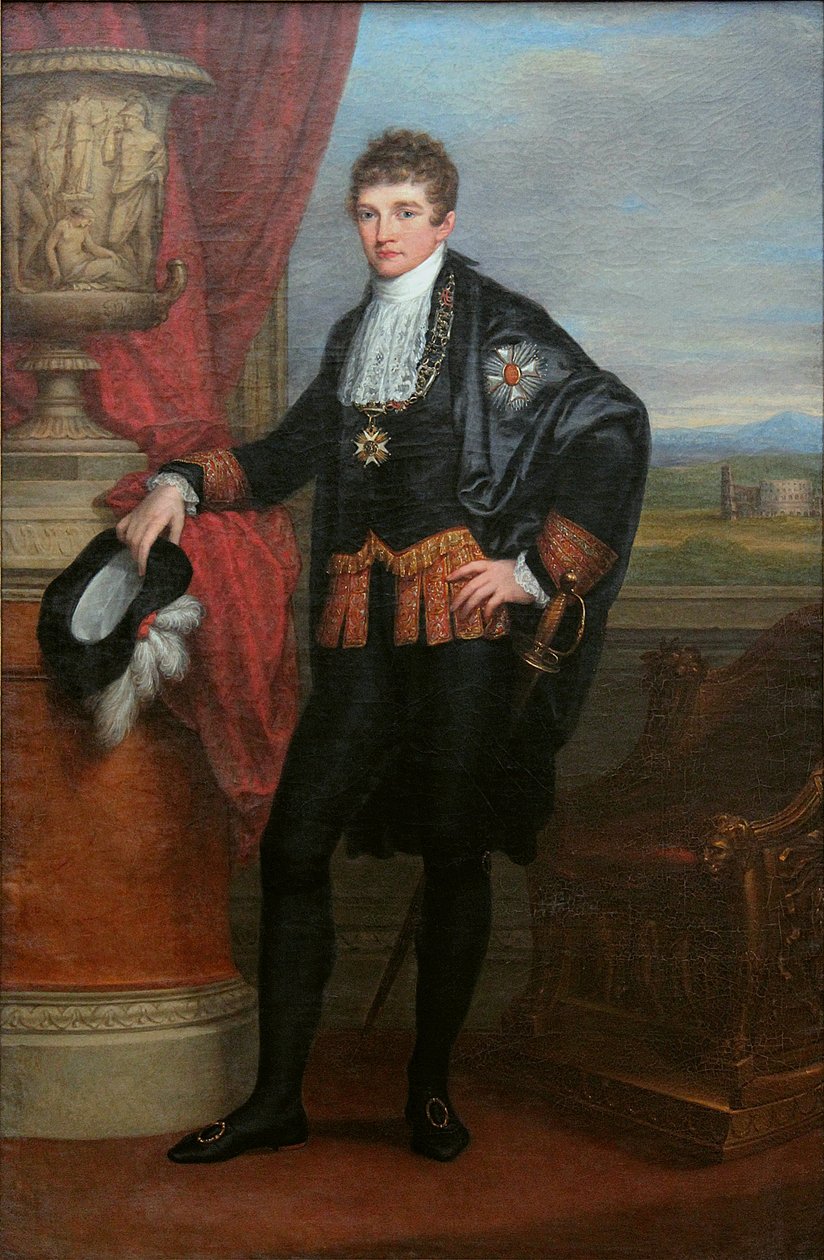 Portret van Ludwig I van Beieren als kroonprins (1786-1868) door Angelica Kauffmann