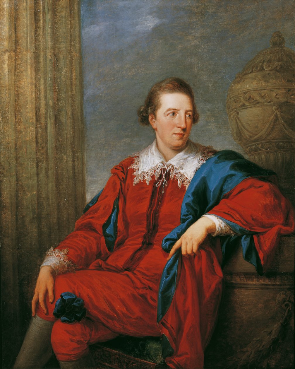 John Simpson, de vader van Maria Susanna Lady Ravensworth door Angelica Kauffmann