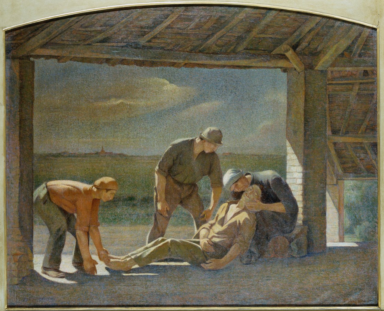 Pietà door Angelo Barabino