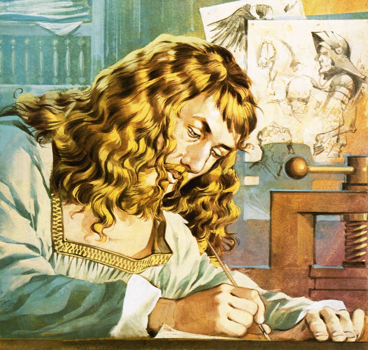 Albrecht Durer door Angus McBride