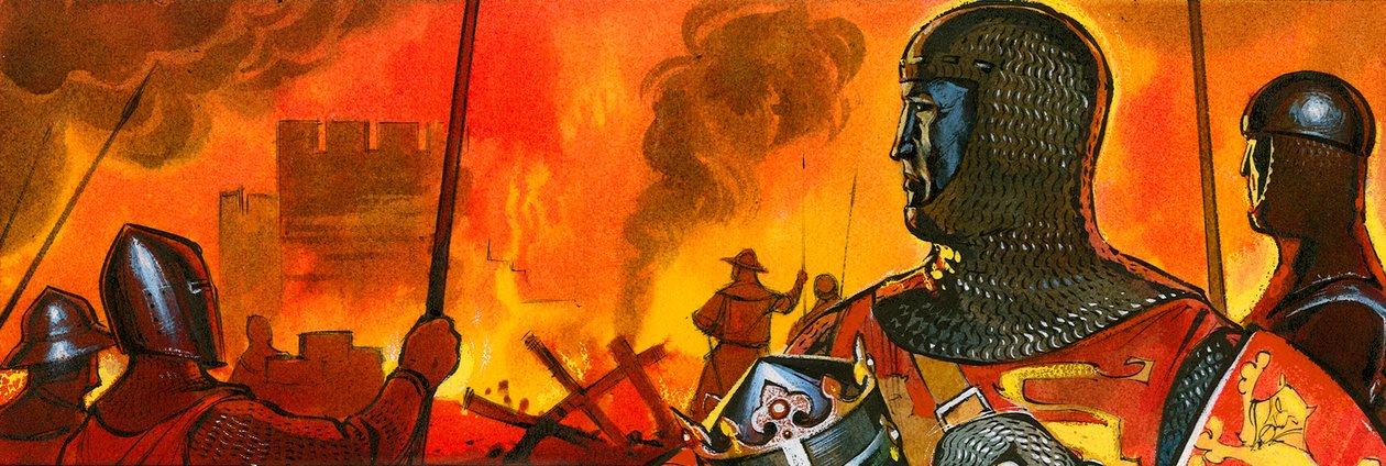 Koning Edward I door Angus McBride