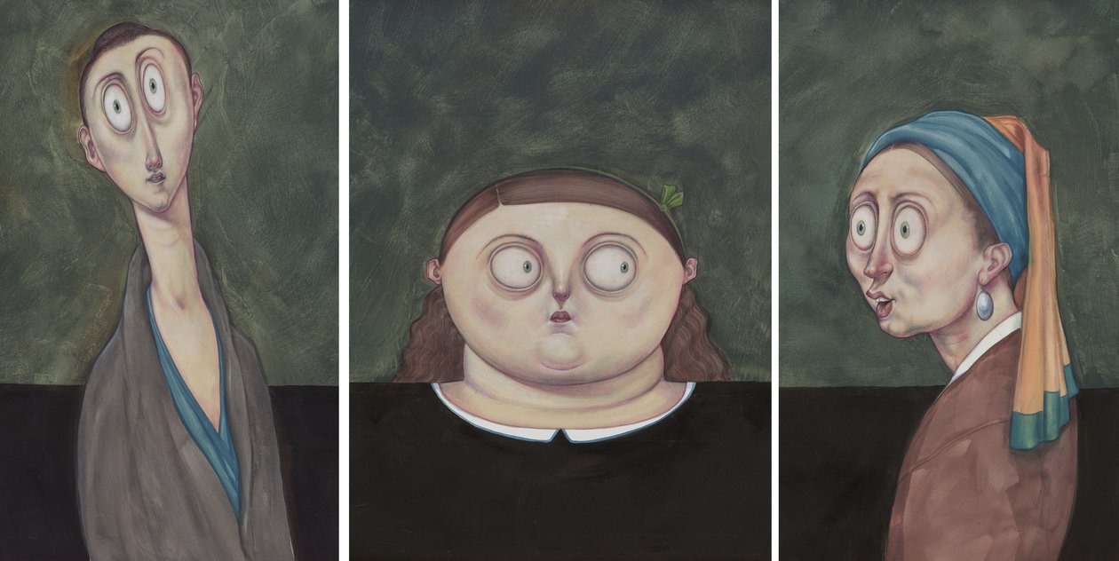 Vrouwen Chillen, 2017 door Anita Kunz