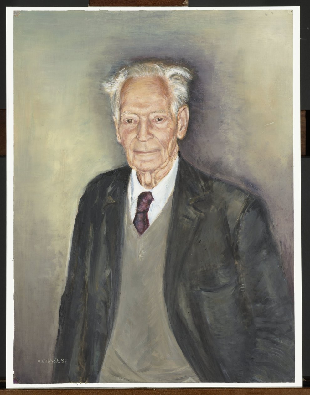 Portret van Prof. Dr. P. Formijne door Anna Eickholt