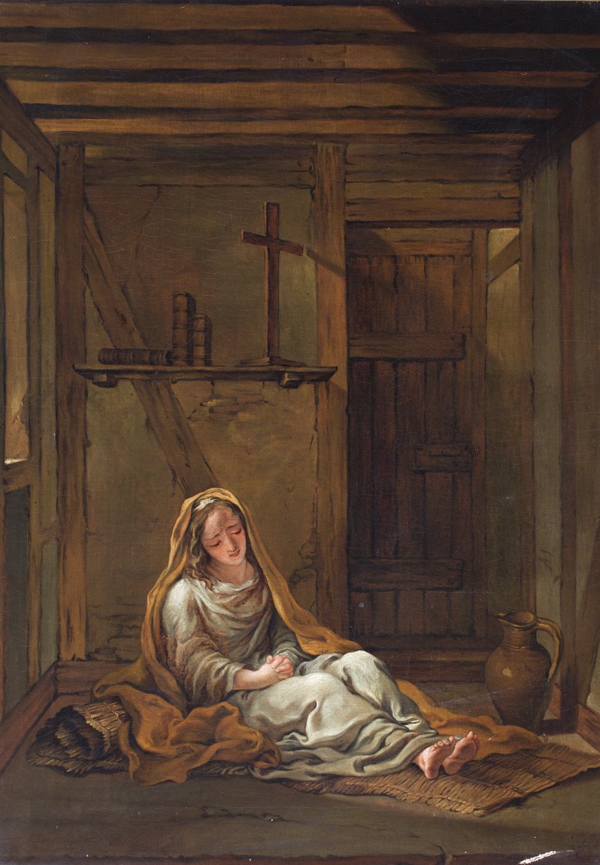 Een dame in een cel door Anna Maria Carpenter