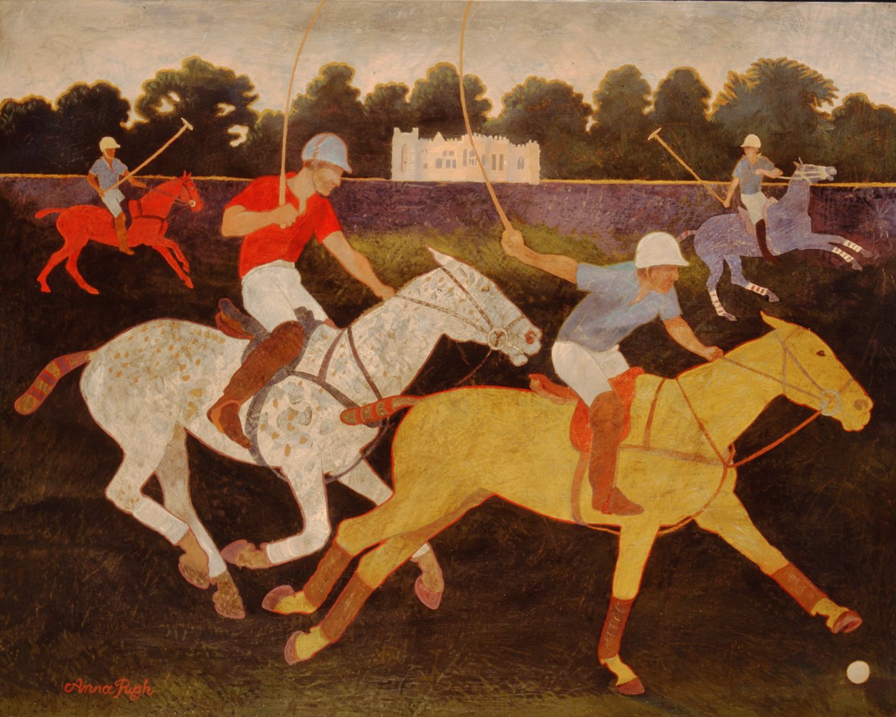 Wegrijden door Anna Pugh