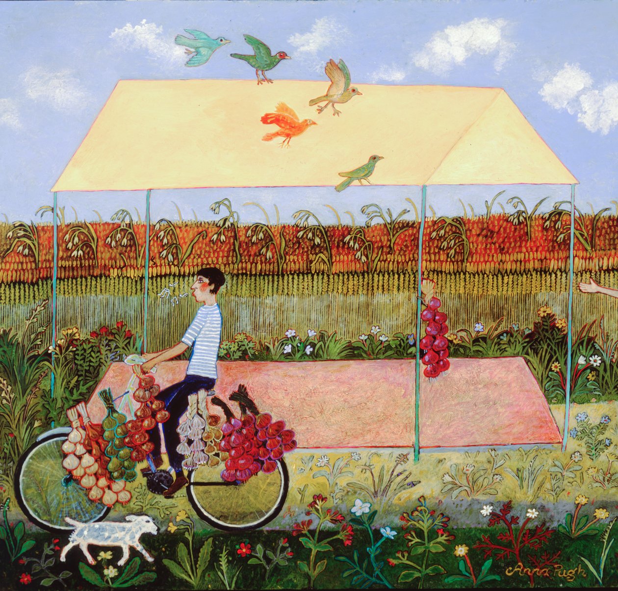 Speciale levering, 2010 (acryl) door Anna Pugh