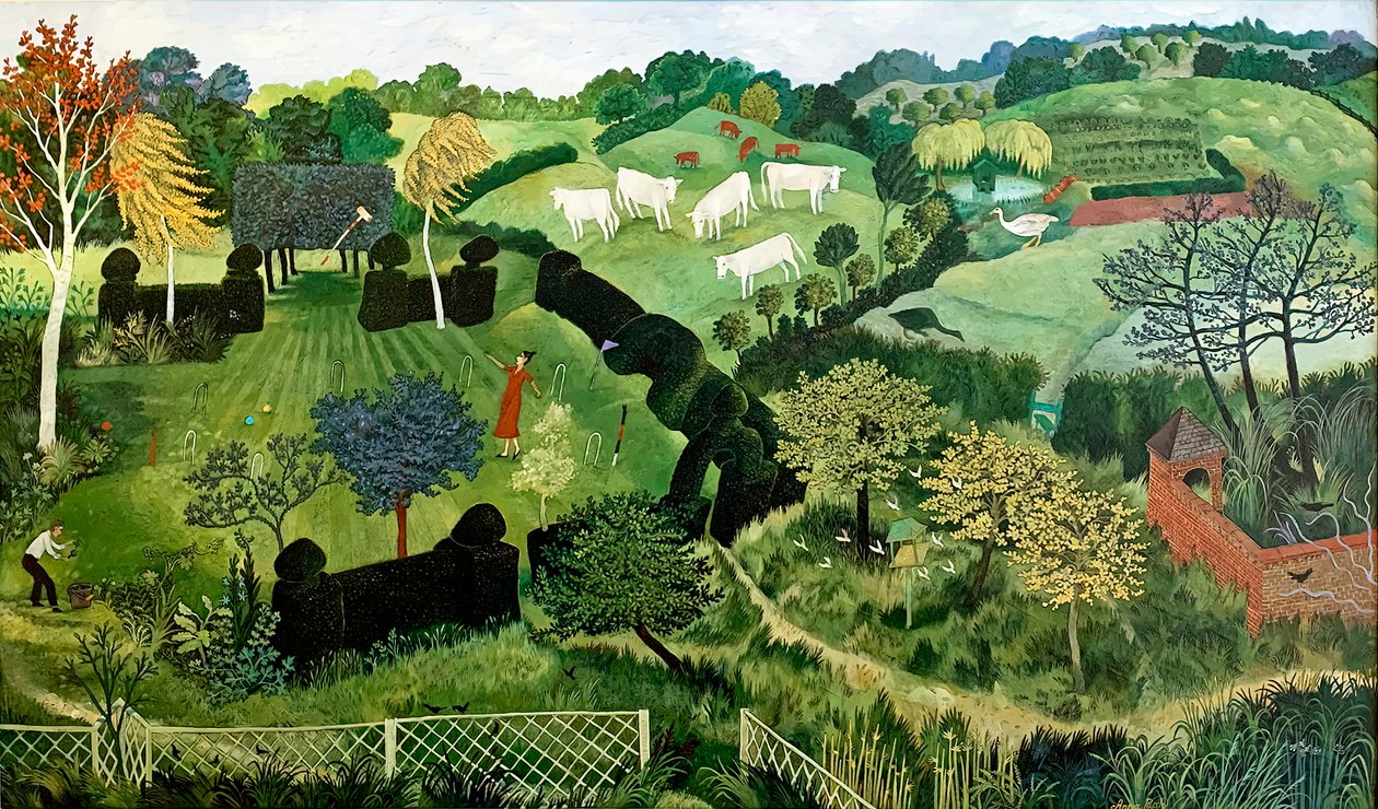 Zondag, 2013 (acryl) door Anna Pugh