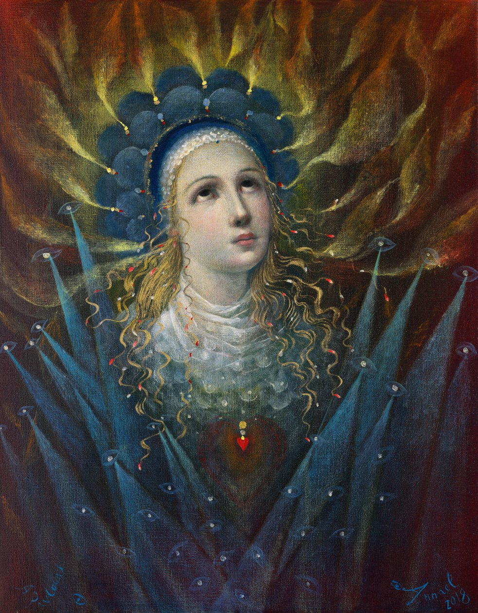 Allegorie op het gebed - Jeanne d