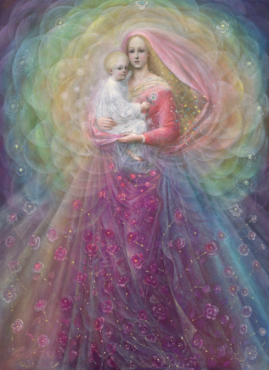 Ora pro nobis, 2015 (olieverf op Belgisch linnen) door Annael Anelia Pavlova