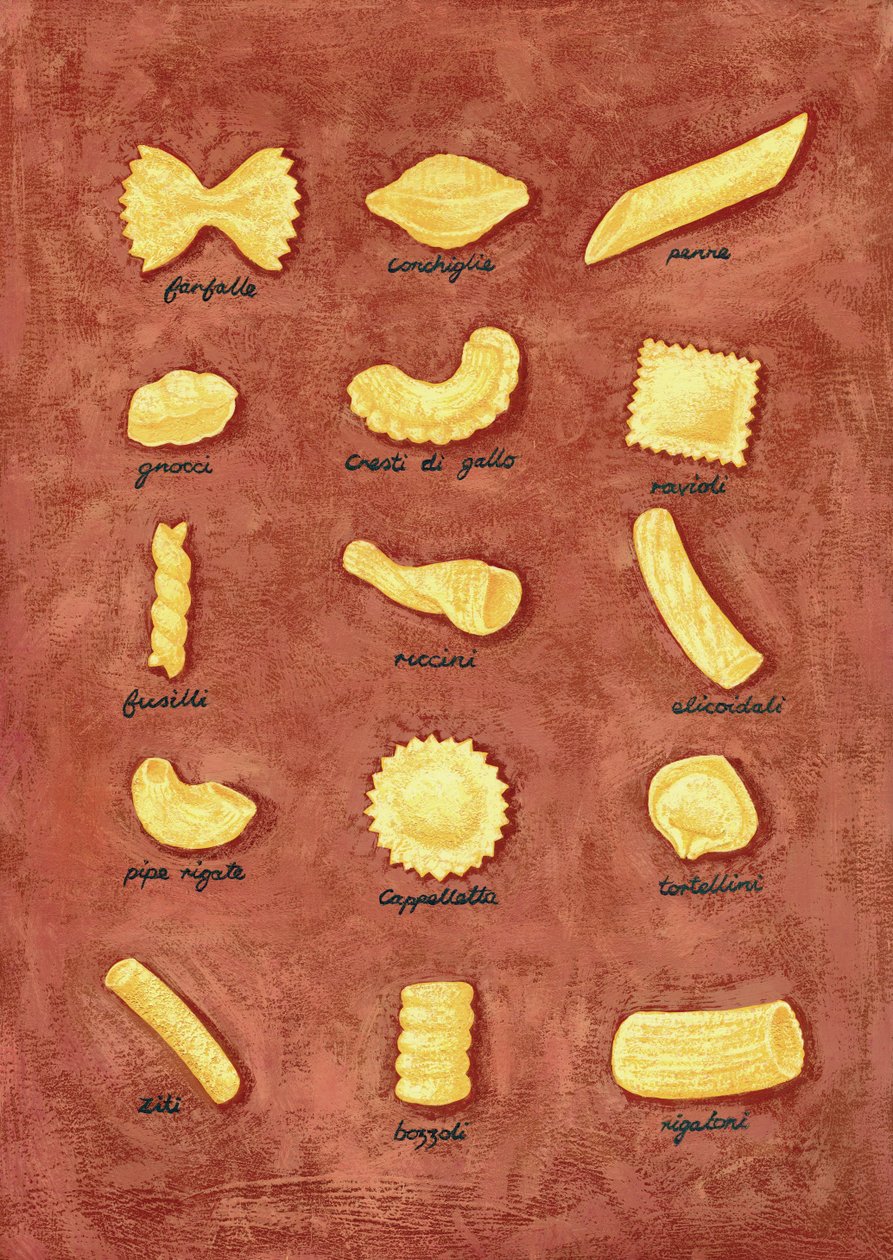 Pasta door Annalisa Morrocco