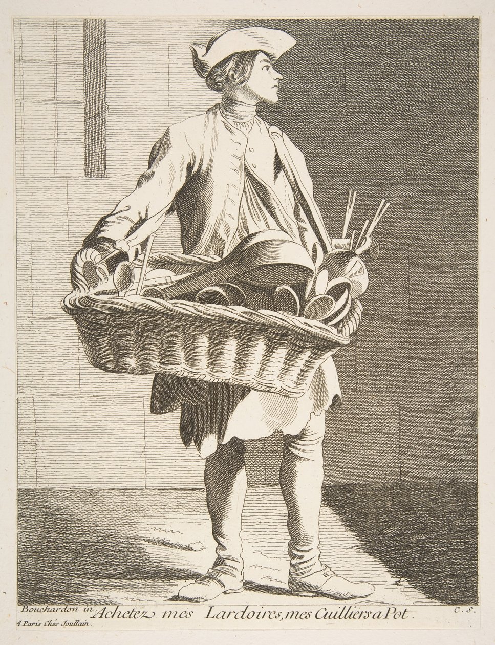 Keukengerei Verkoper door Anne Claude Philippe de Caylus
