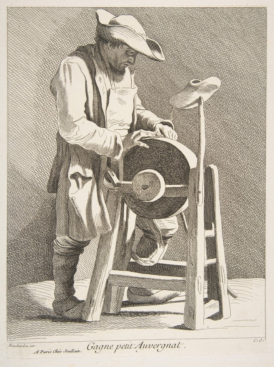 Messenslijper door Anne Claude Philippe de Caylus