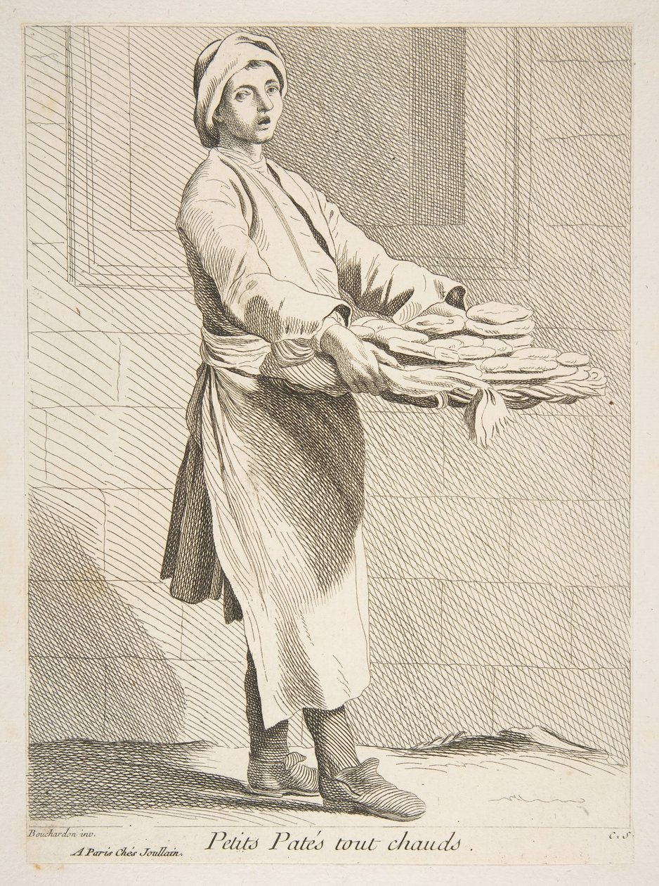 Taartverkoper door Anne Claude Philippe de Caylus