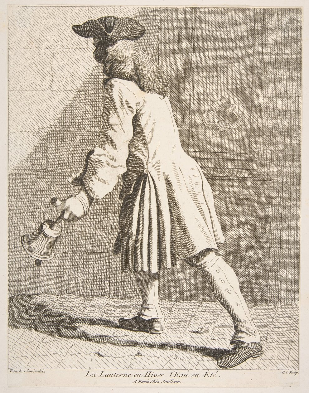 De lantaarn in de winter, water in de zomer, 1737 door Anne Claude Philippe de Caylus
