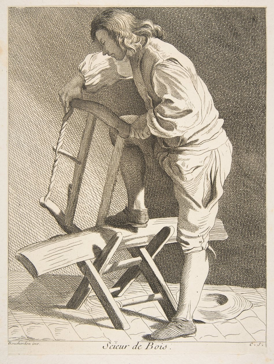 Houthakker, 1742 door Anne Claude Philippe de Caylus