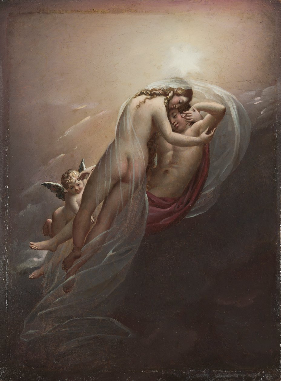 Aurora en Cephalus door Anne Louis Girodet de Roucy Trioson