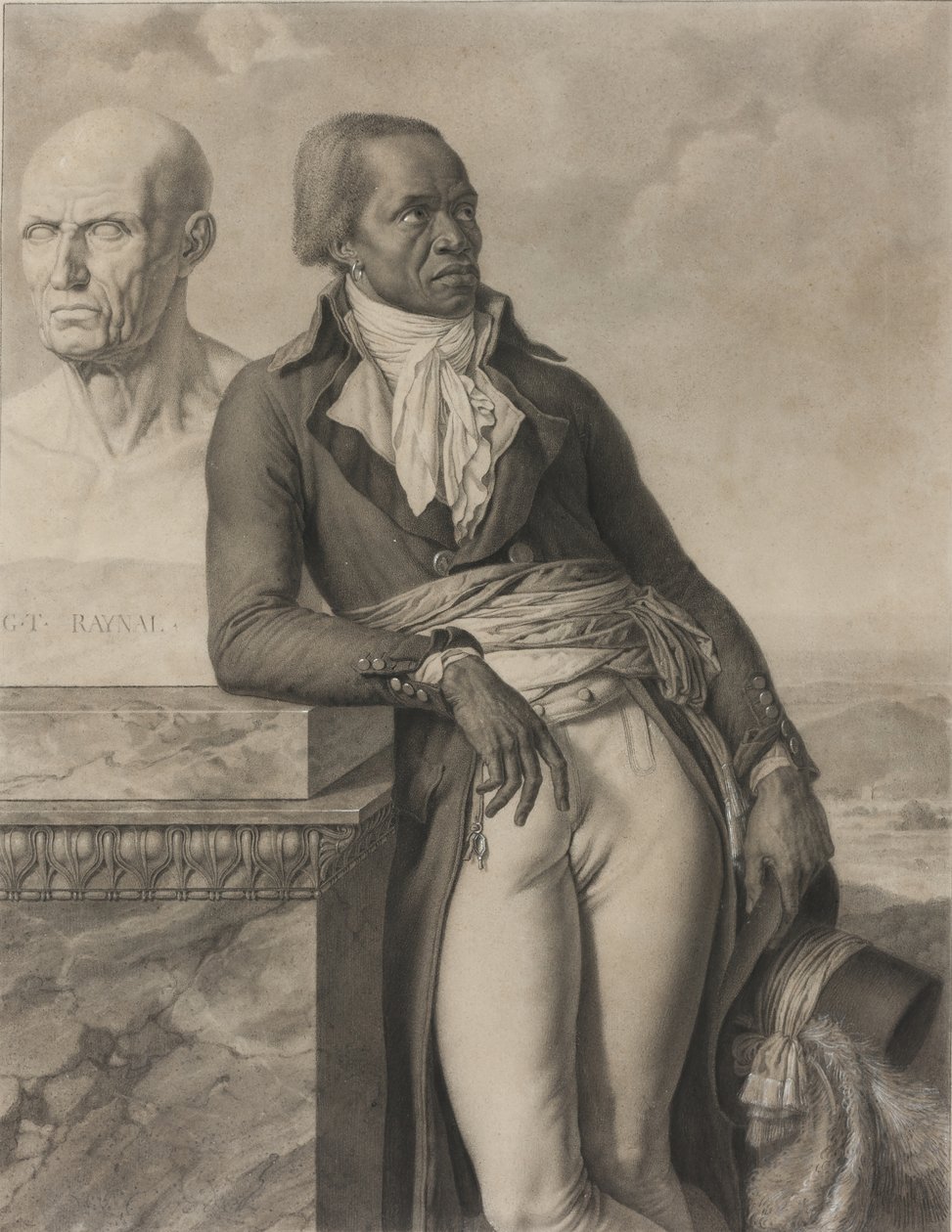 Jean-Baptiste Belley, c. 1797 door Anne Louis Girodet de Roucy Trioson