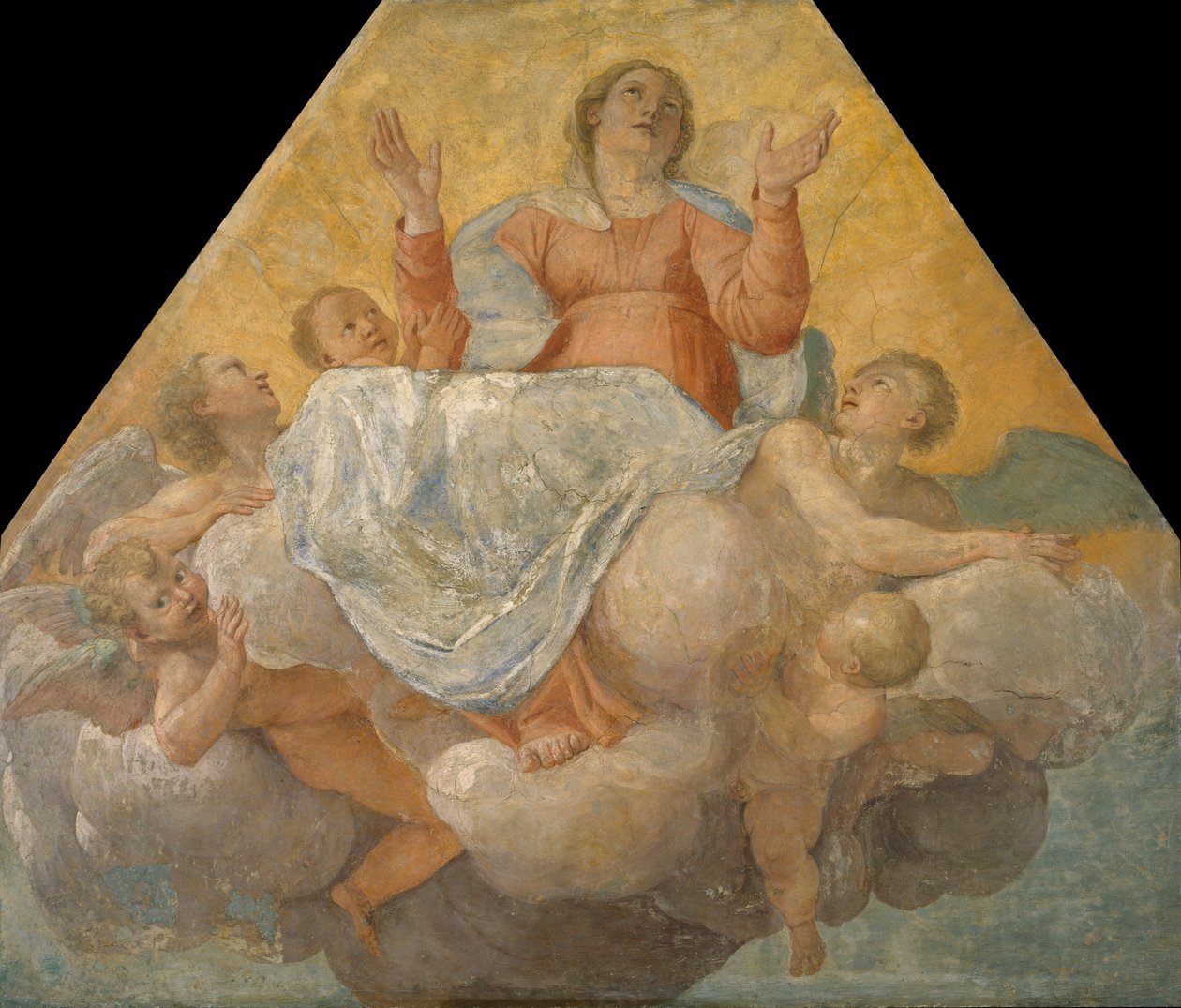 Hemelvaart van de Maagd door Annibale Carracci