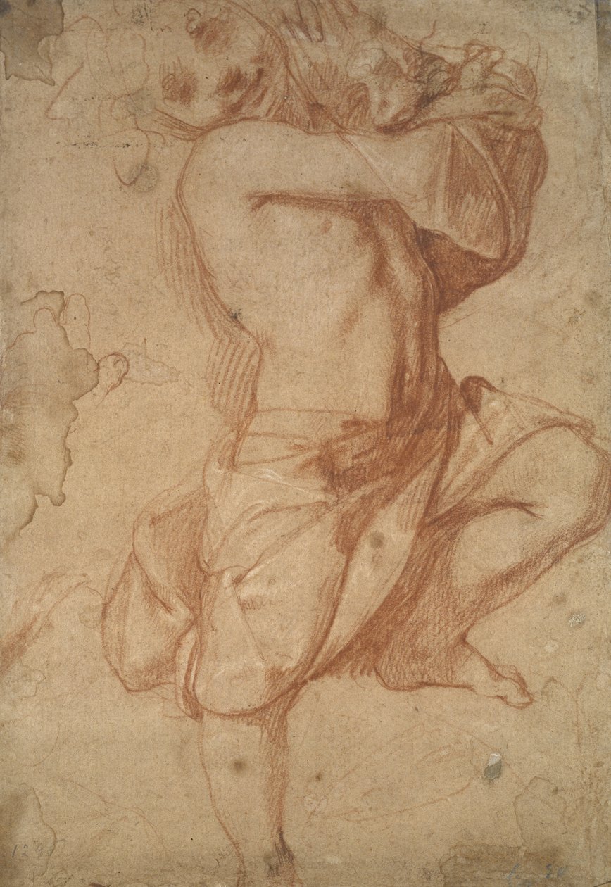 Halfnaakte jongen door Annibale Carracci