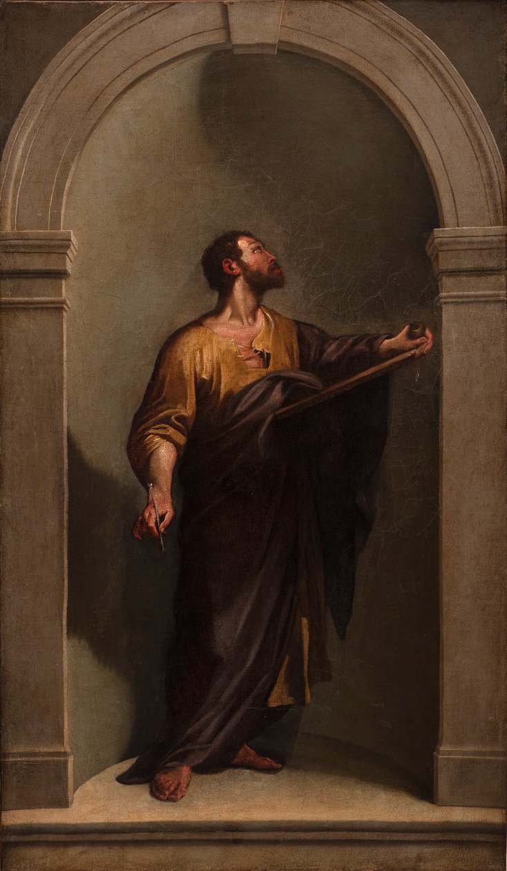 De evangelist Matteüs door Annibale Carracci