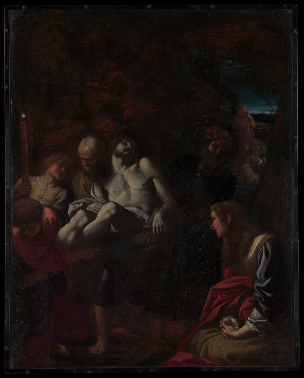 De begrafenis van Christus door Annibale Carracci