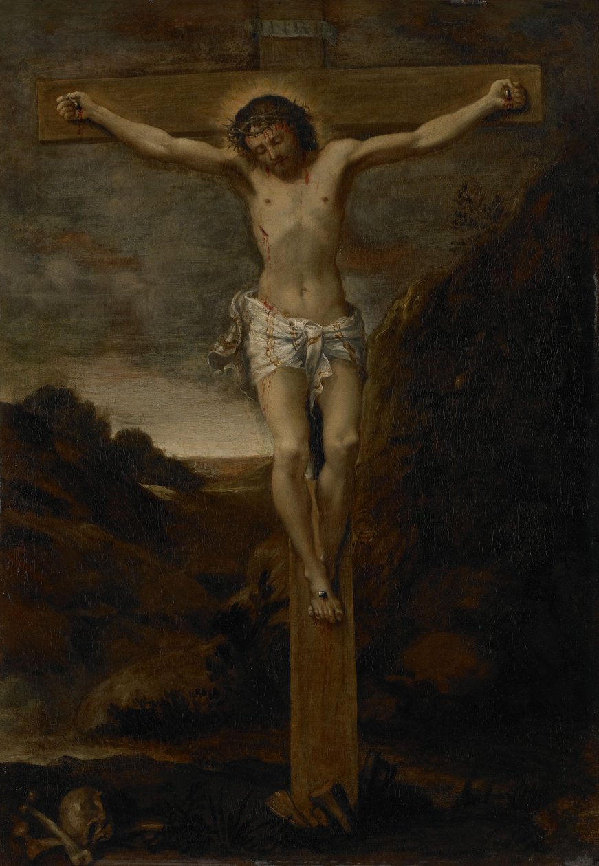 De kruisiging door Annibale Carracci